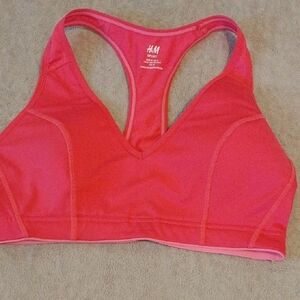 H&M Vibrant Coral Sports Bra